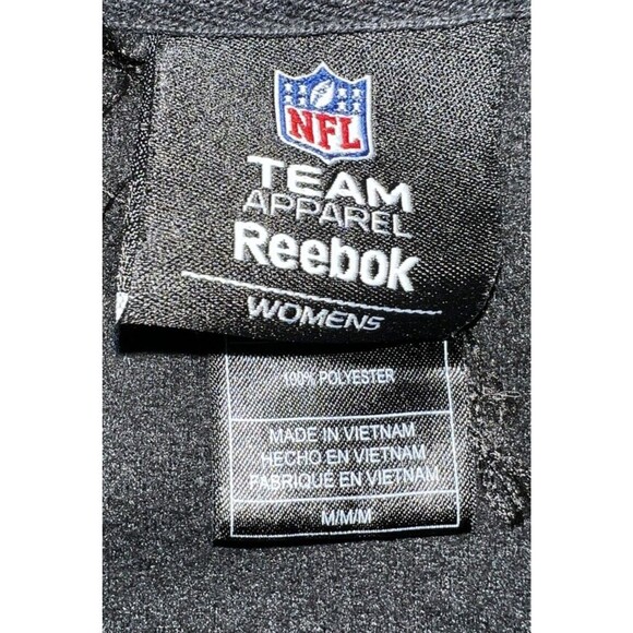 NFL Team Apparel Reebok Women’s Cincinnati Bengals Full Zip Fleece Jacket SZ M - Picture 4 of 7
